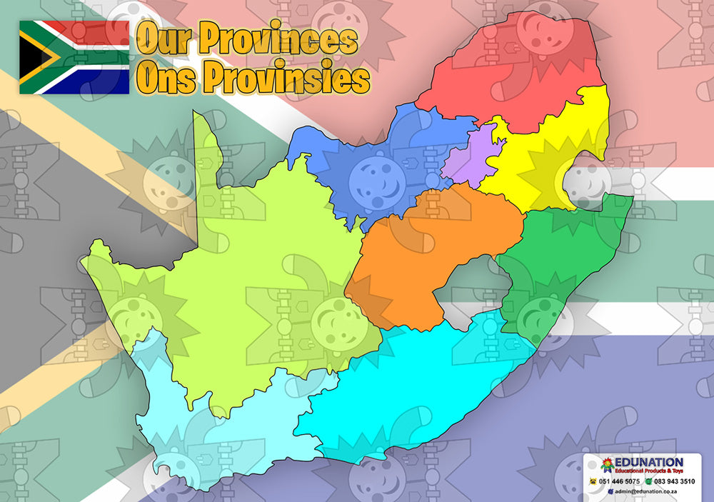 Provinces A3 Poster