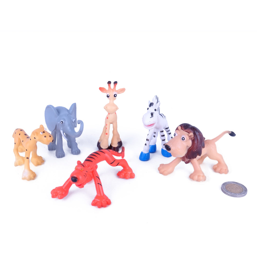 Animals Wild Funny 6pc