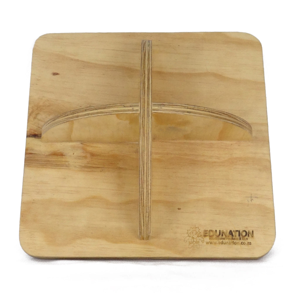Balance Board Wood 350x350mm
