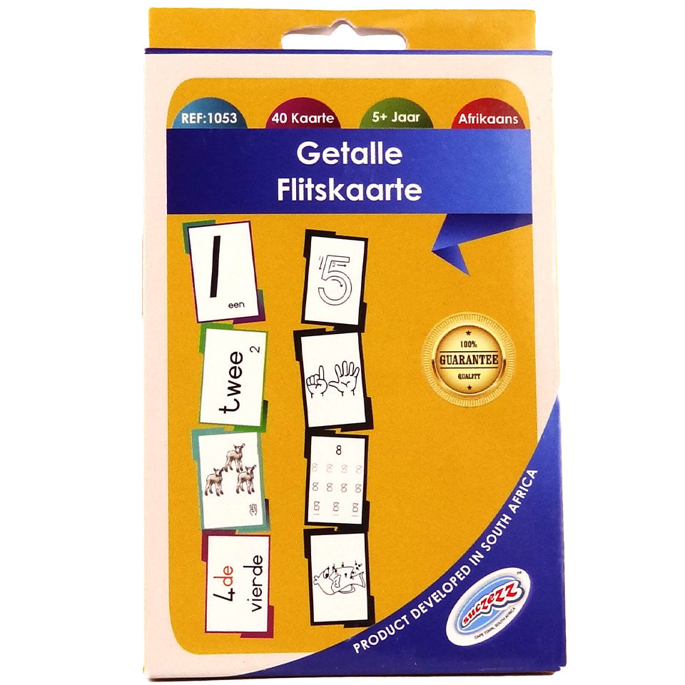 Flitskaarte Getalle