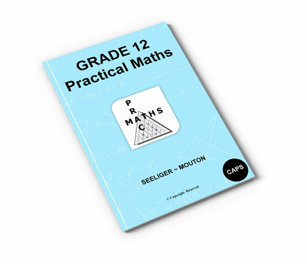 Boek PracMaths Graad 12 Afr