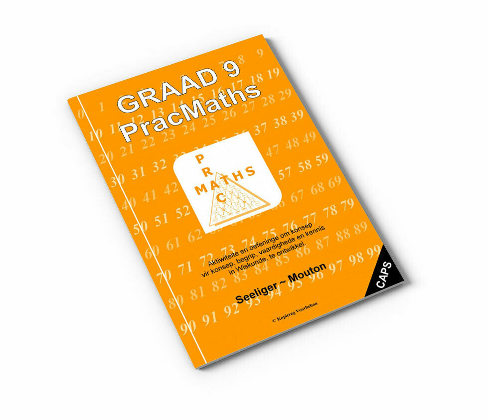 Boek PracMaths Graad 9 Afr