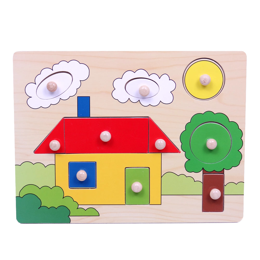 Knob Puzzle - House