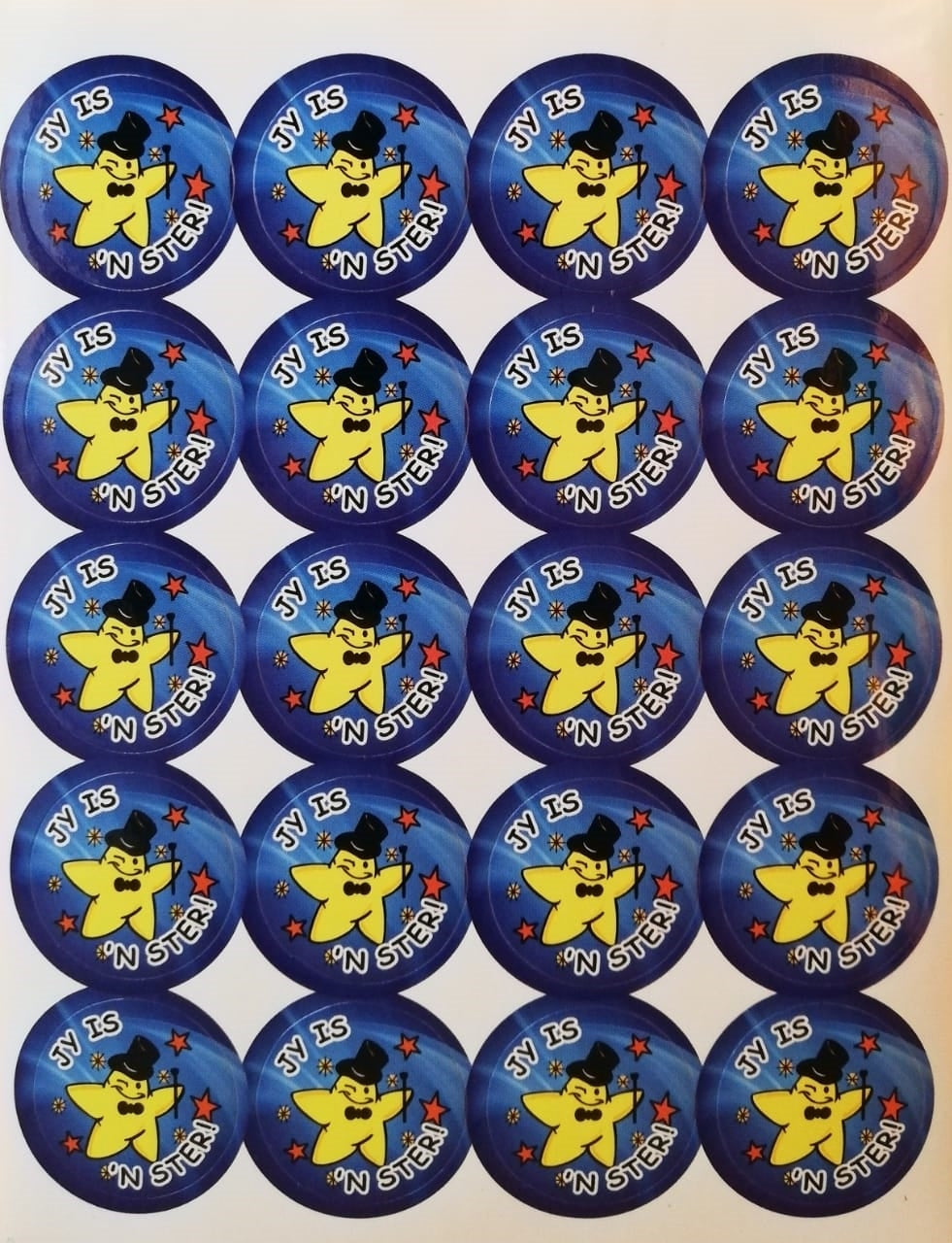 Stickers - Jy is 'n Ster