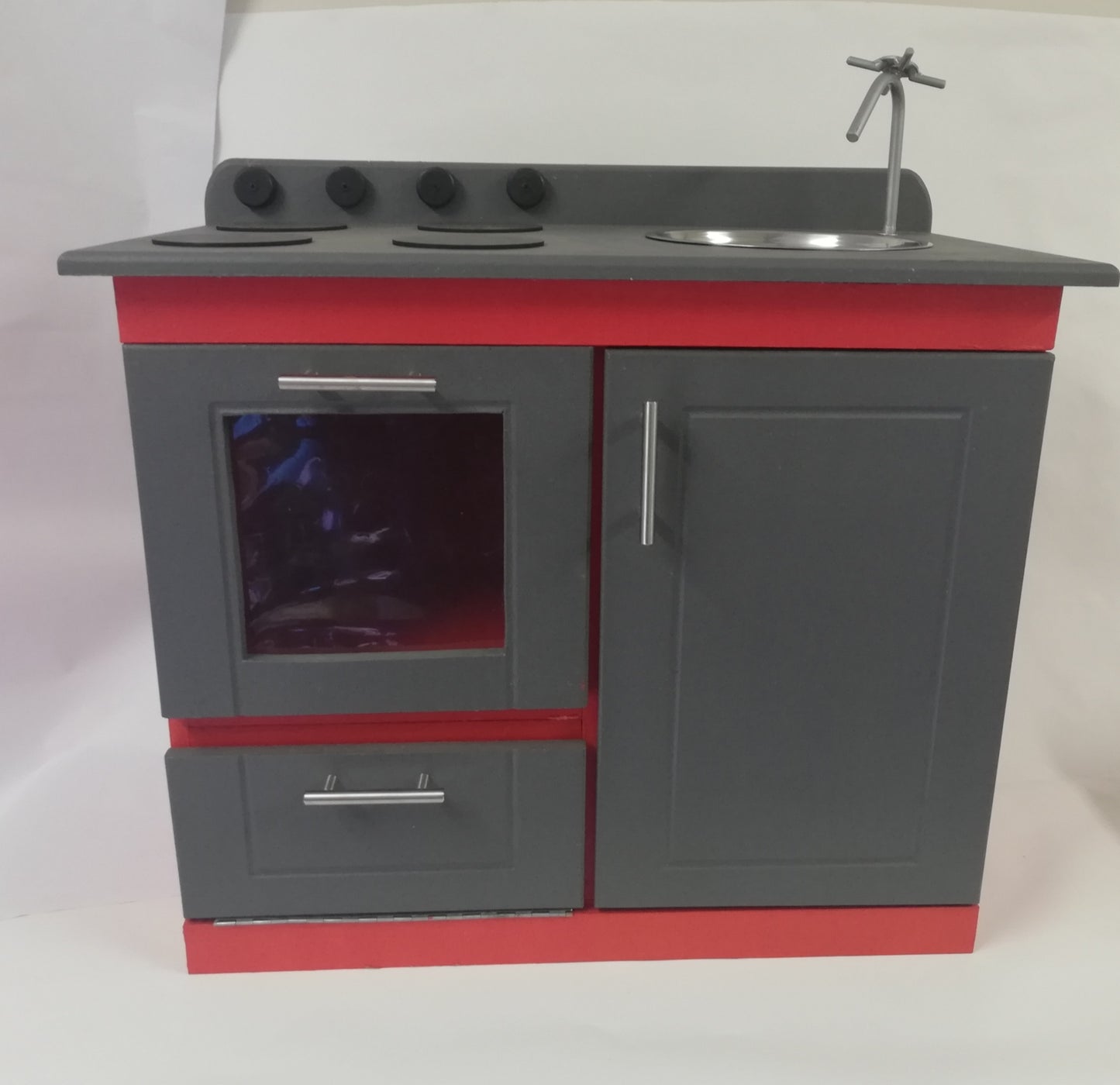Kitchen Wooden Stove Sink Kitchen Combo - Edunation South Africa