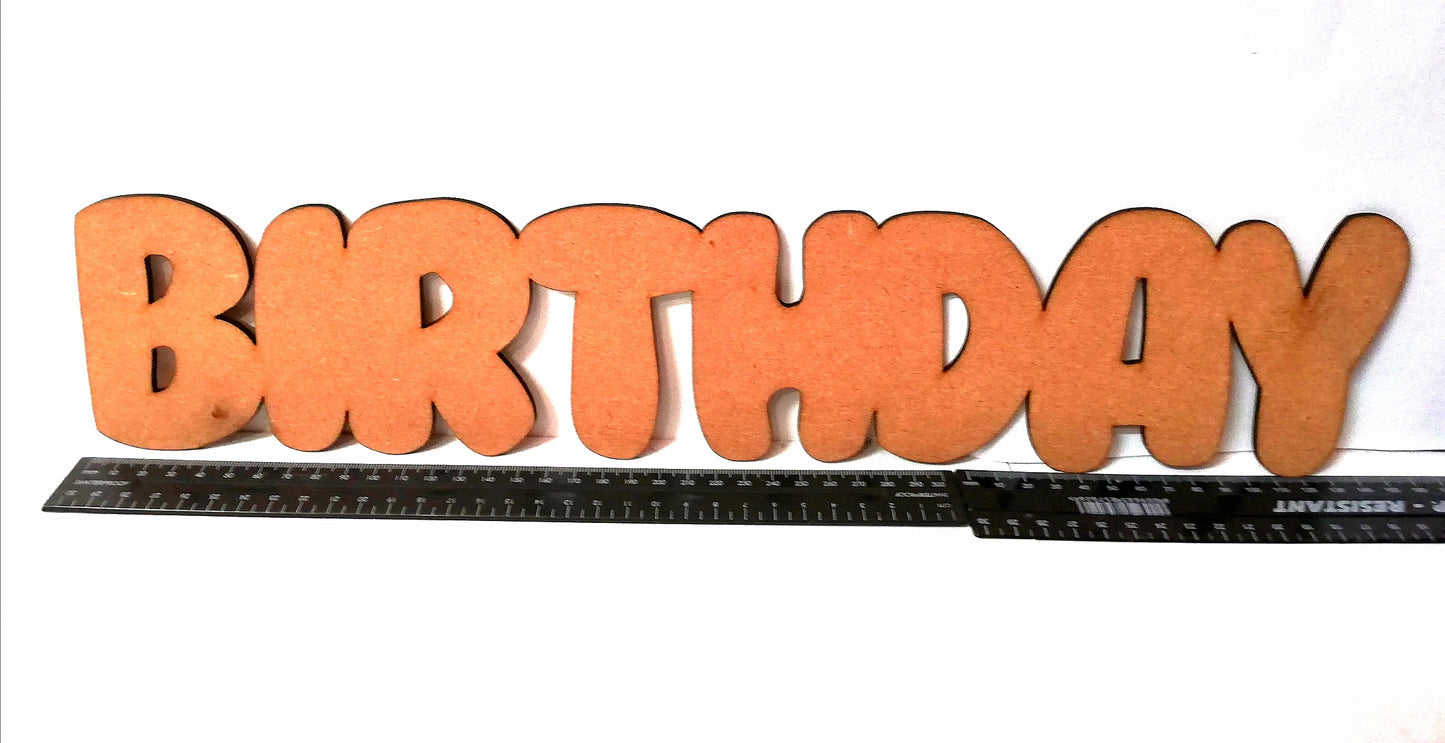 Hout - Woord - 1 - Birthday