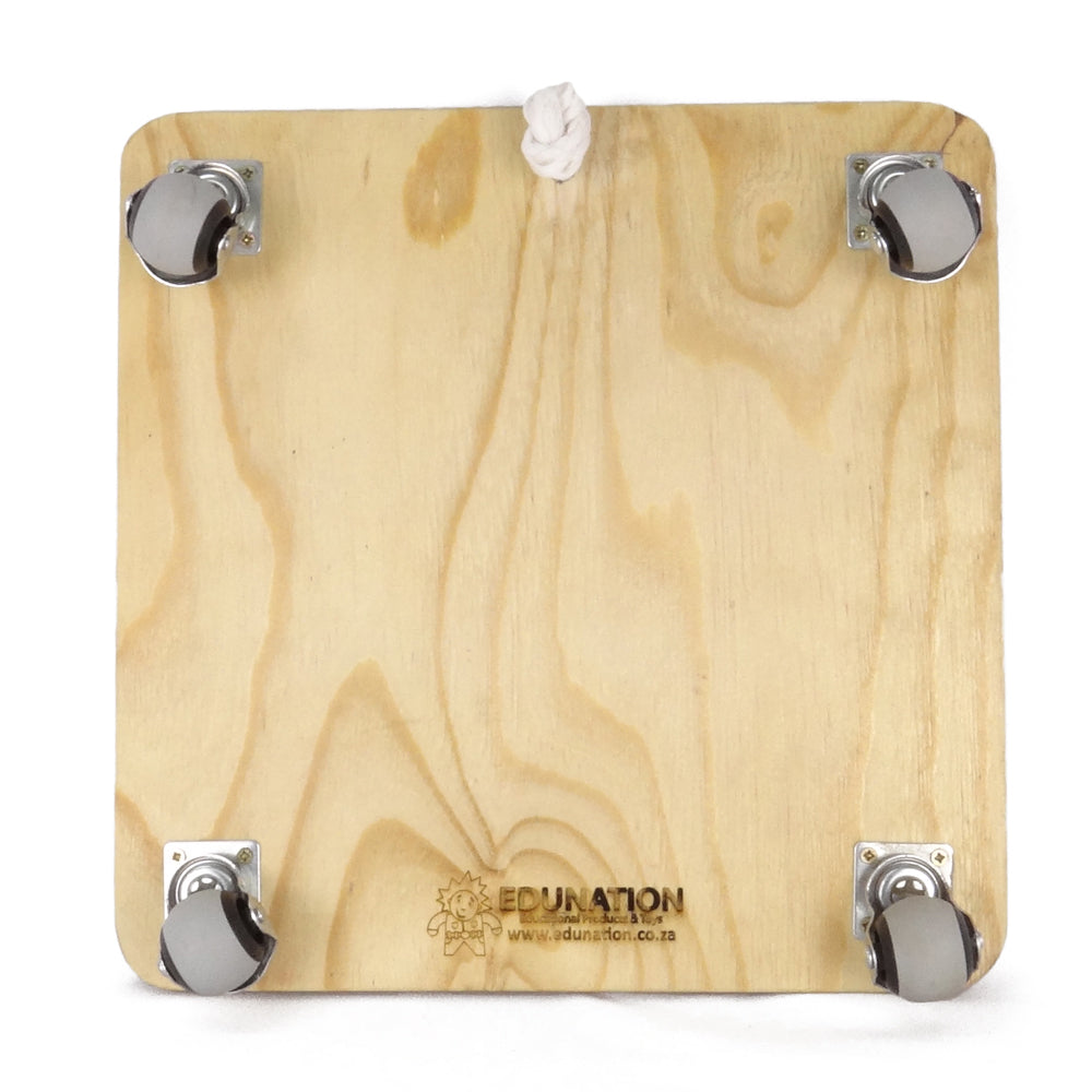 Balance Trolley Board Wood 350x350mm