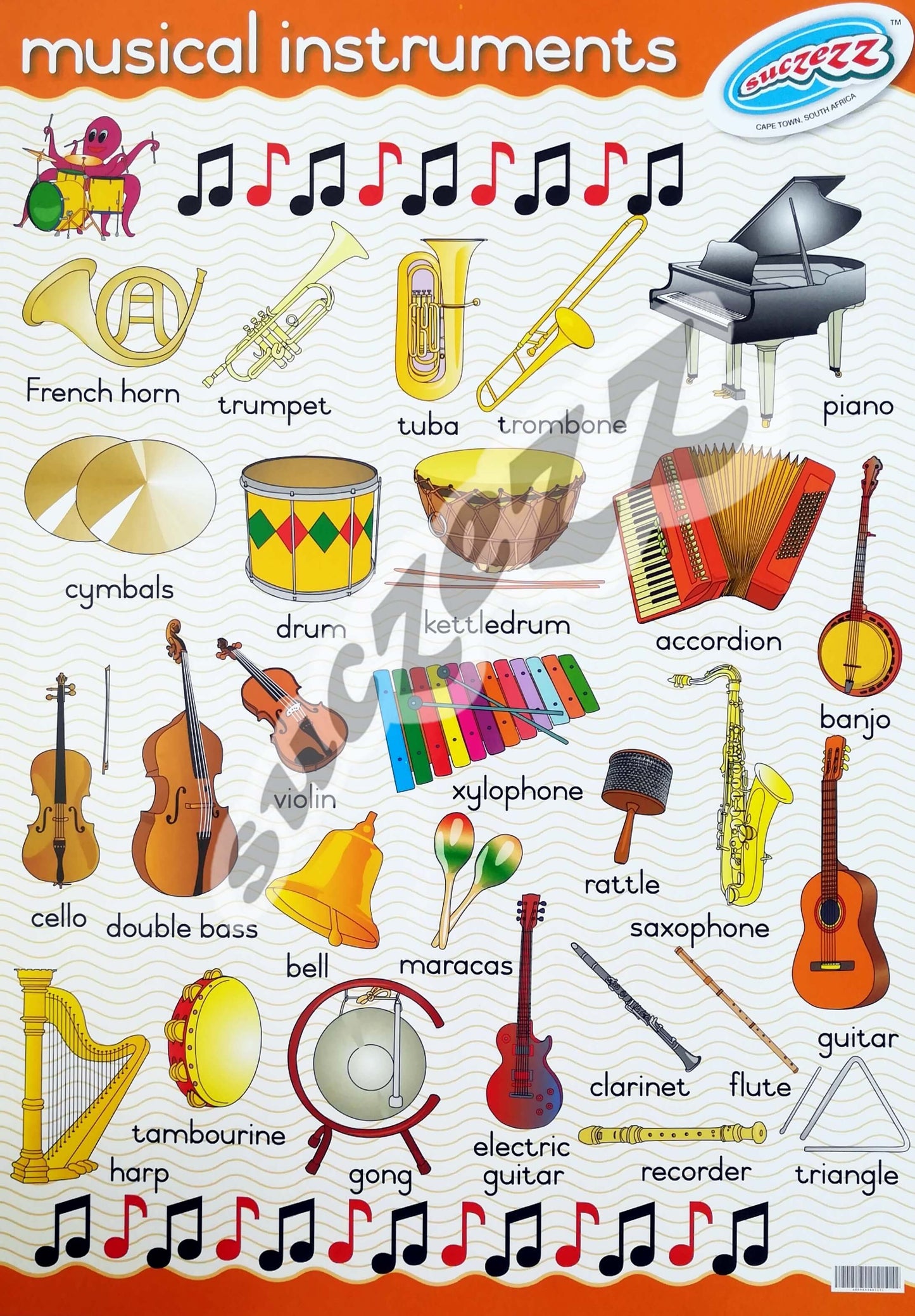 Poster - Musical Instruments