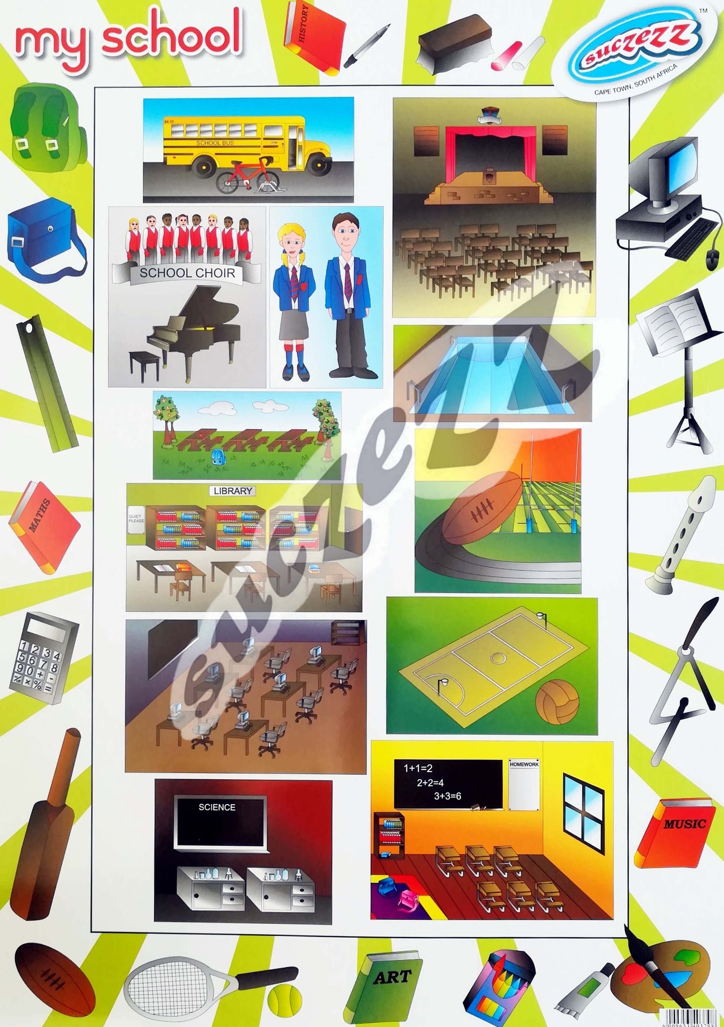 Poster - My School