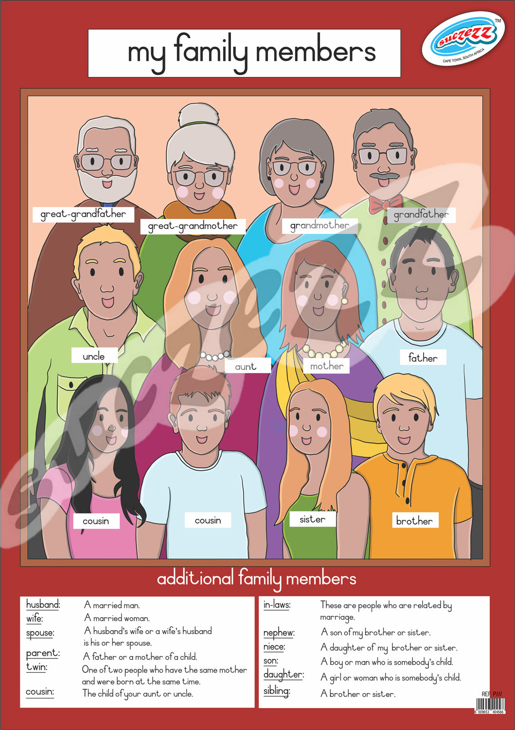 Poster - My Family members