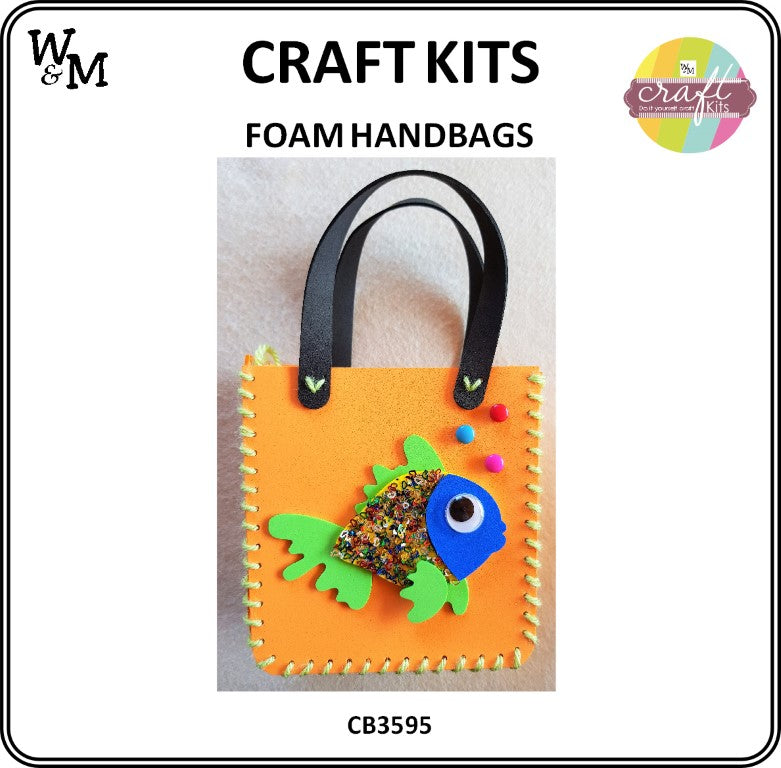 Craft Kit Foam Handbag Fish