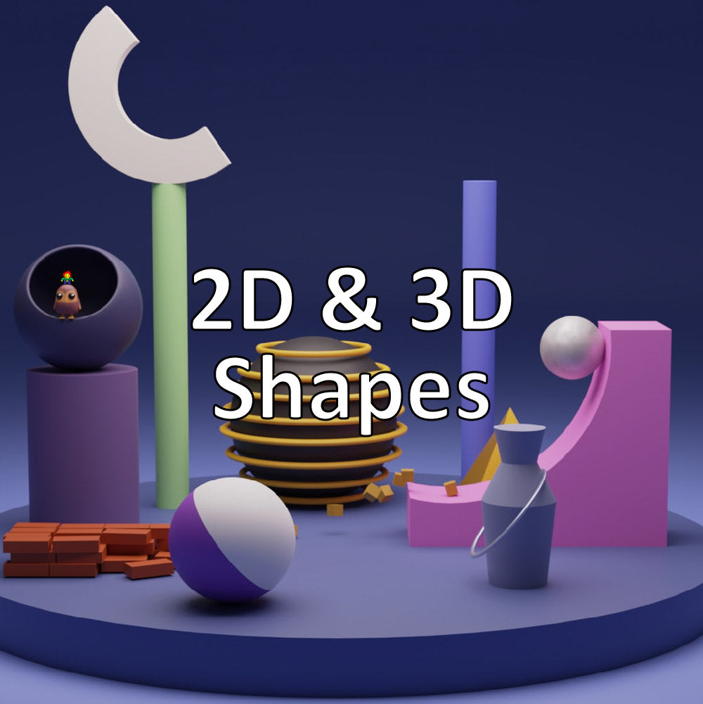 2D Shapes & 3D Objects