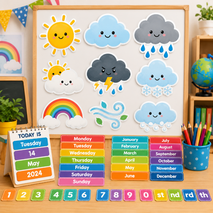Collection image for: Magnetic Date & Weather Boards