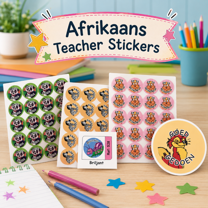 Collection image for: Stickers Teacher Afrikaans