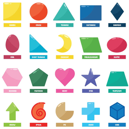 Collection image for: 2D Shapes & 3D Objects