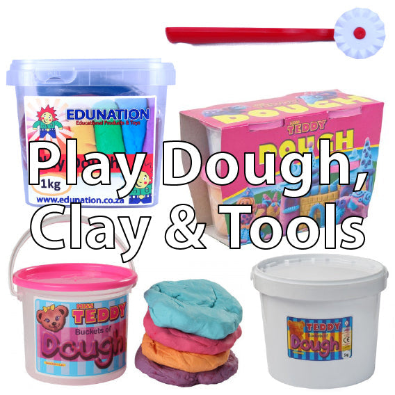 Play Dough, Clay and Tools