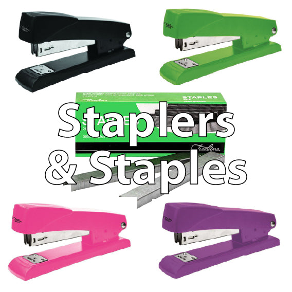 Staplers and Staples