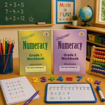 Collection image for: Trumpeter Maths Workbooks - Numeracy