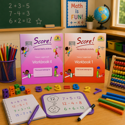 Collection image for: Trumpeter Maths Workbooks - Score