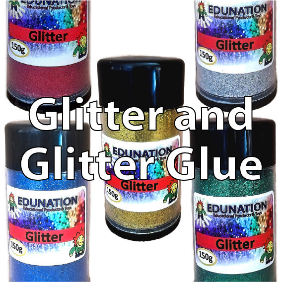 Glitter and Glitter glue