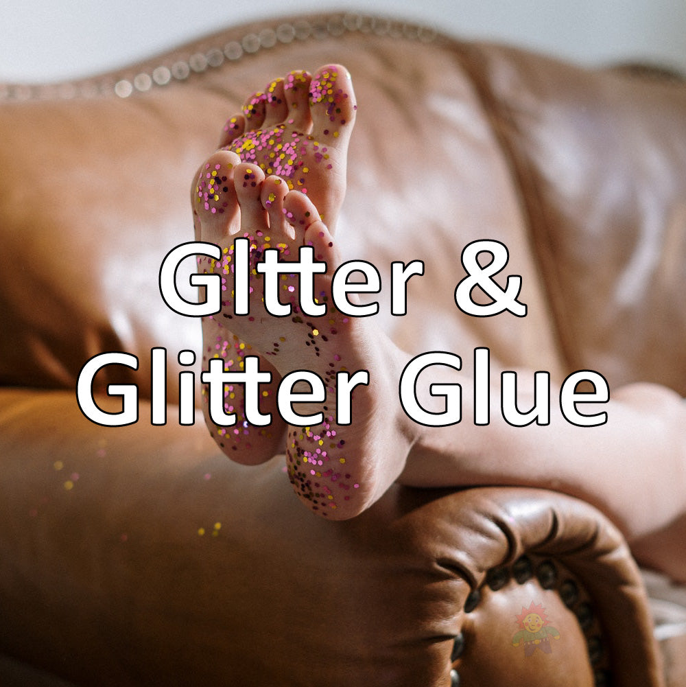 Glitter and Glitter glue