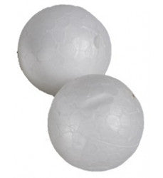 Polystyrene Round 60mm 2 p/pack