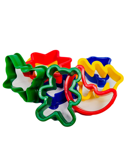 Clay-Play dough Cookie Cutters Assorted 8's