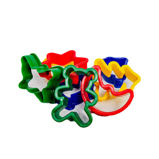 Clay-Play dough Cookie Cutters Assorted 8's
