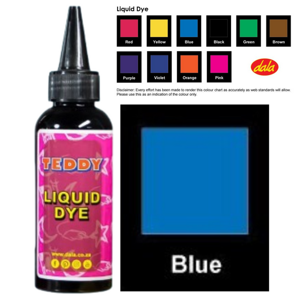 Liquid Dye 100ml Blue