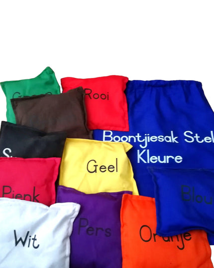 Bean Bag Kit Afrikaans Kleure