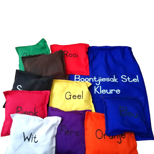 Bean Bag Kit Afrikaans Kleure