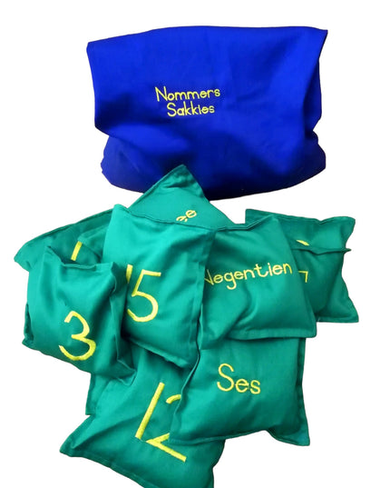 Bean Bag Kit Afrikaans Nommers