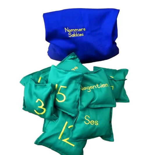 Bean Bag Kit Afrikaans Nommers