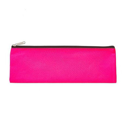 Pencil bag large nylon Pink