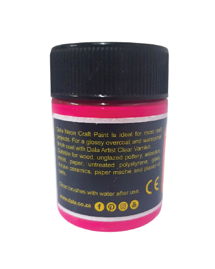 Paint Craft 50ml - Neon Pink - F5