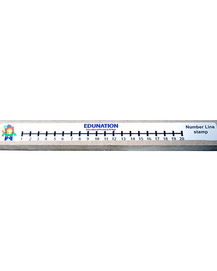 Stamp - Maths Number Line - With numbers 1-20