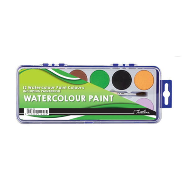 Watercolour Paint Set 12's Treeline