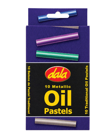 Oil Pastels 10's Metallic - Dala
