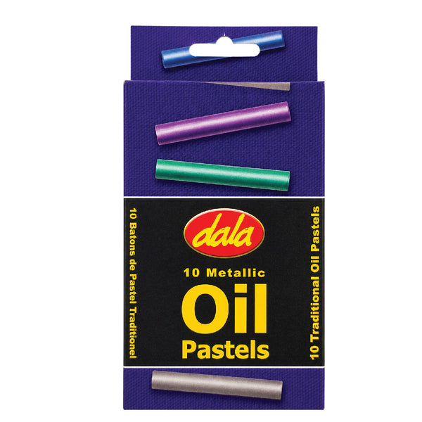 Oil Pastels 10's Metallic - Dala