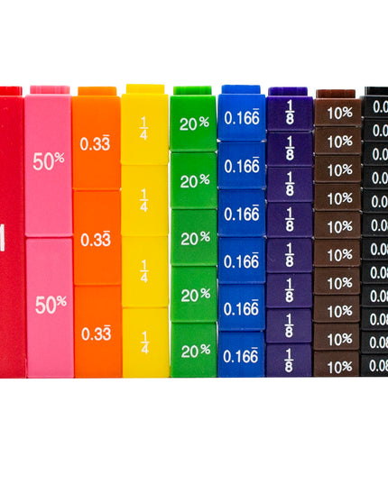 Equivalent Fraction Cubes