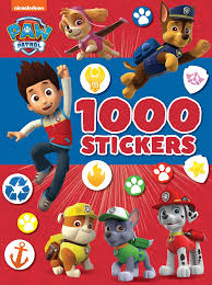 Book - Paw Patrol -  & 1000 Sticker Colour Activities