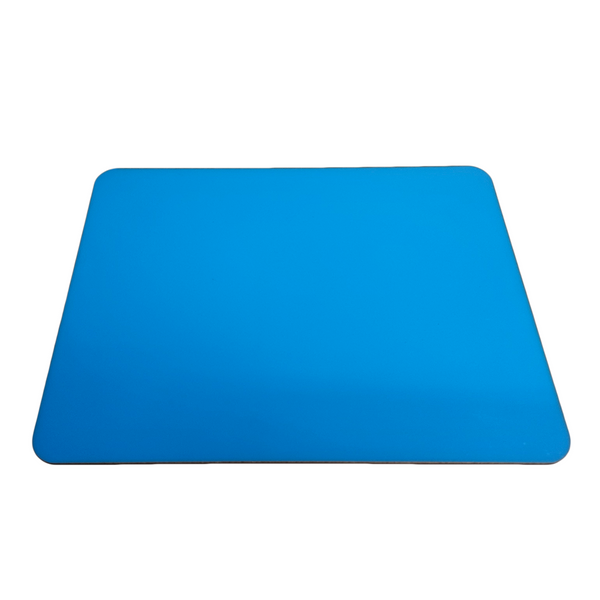 Play Dough Board - coloured wooden board - blue