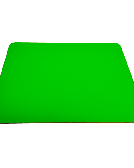 Play Dough Board - coloured wooden board - green