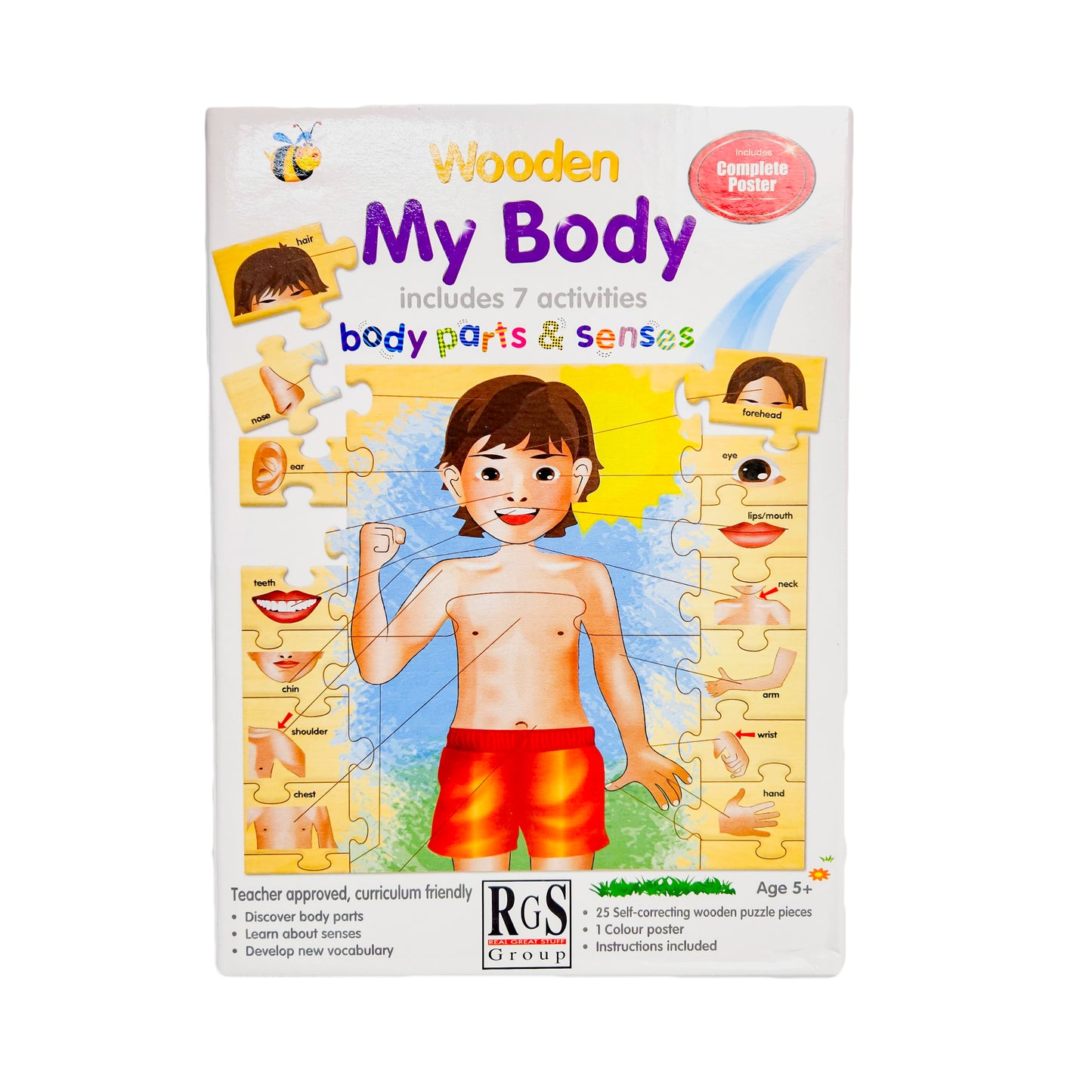 My body - educational puzzle game