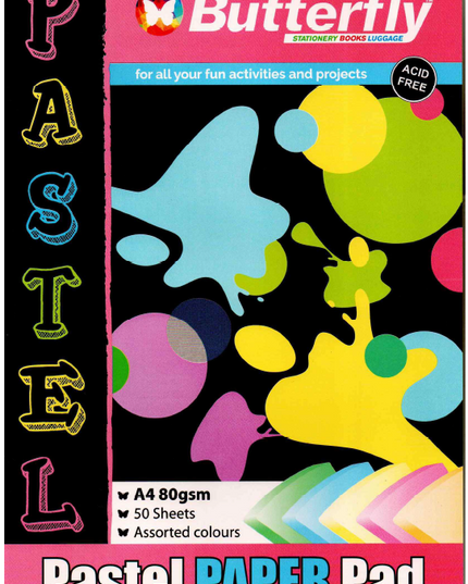 Paper Pad Pastel  80gm 50 sheets