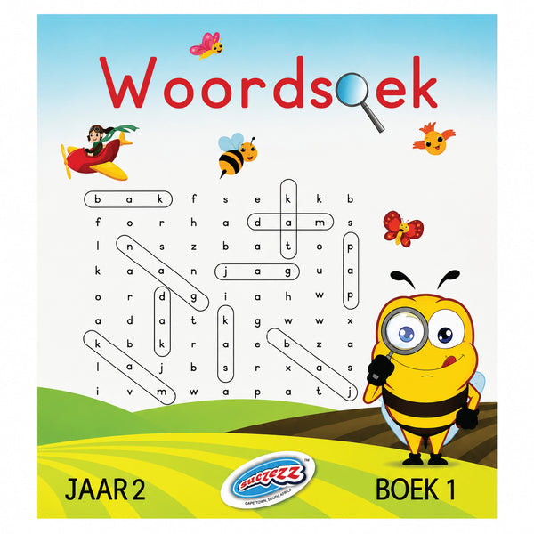 Boek - Woordsoek Jaar 2 Boek 1