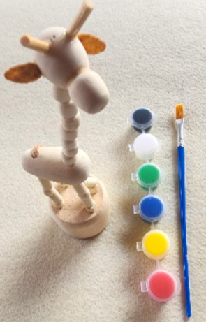 Craft Kit - Wood - Figurine Giraffe