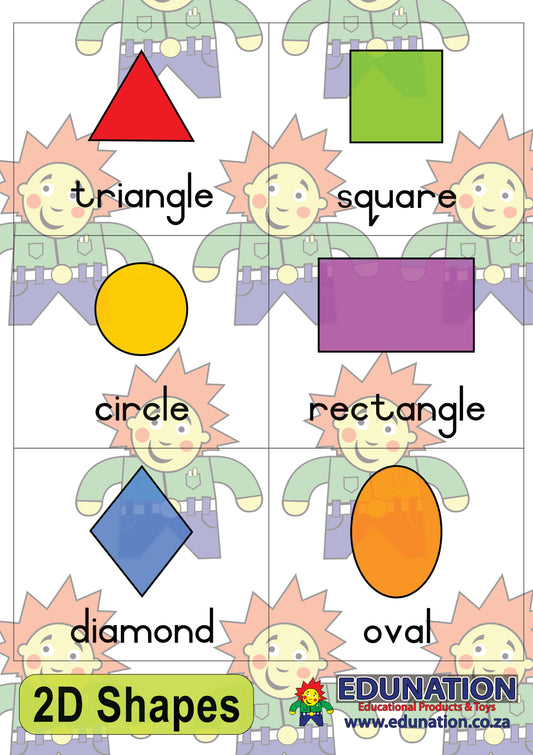 Shapes - 2D A4 (ENGLISH)