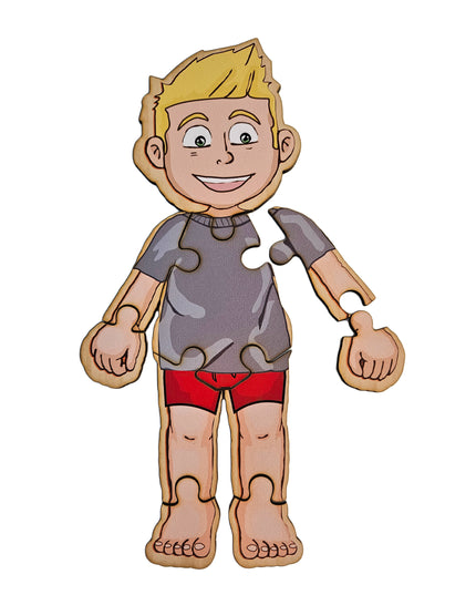 Body Awareness Puzzle 10 piece - Phillip