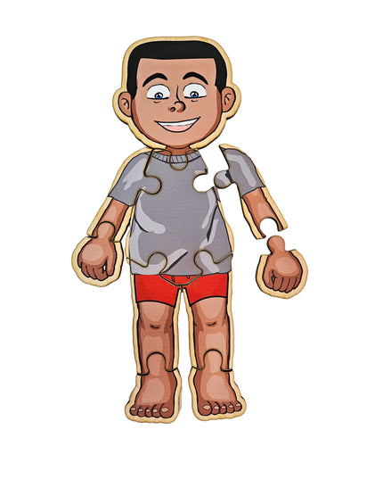 Body Awareness Puzzle 10 piece - Siya